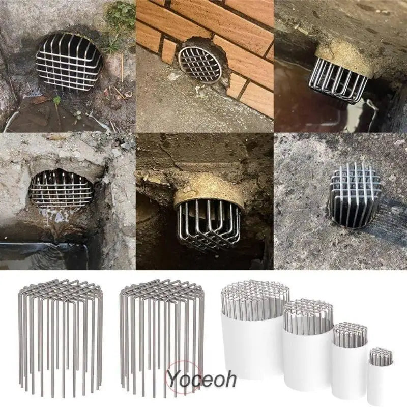 Round Stainless Steel Floor Drain Cover – Anti-Clog Balcony Floor Drain Cover Axl