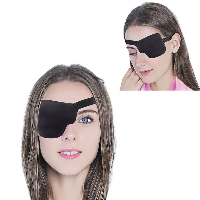 3D Foam Concave Eye Patch – Adjustable Black Single Eyeshade Eye Patch Axl