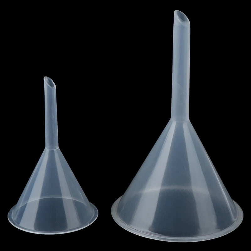 Clear Plastic Lab Filter Funnel – 60mm & 90mm Mouth Lab Filter Funnel Axl