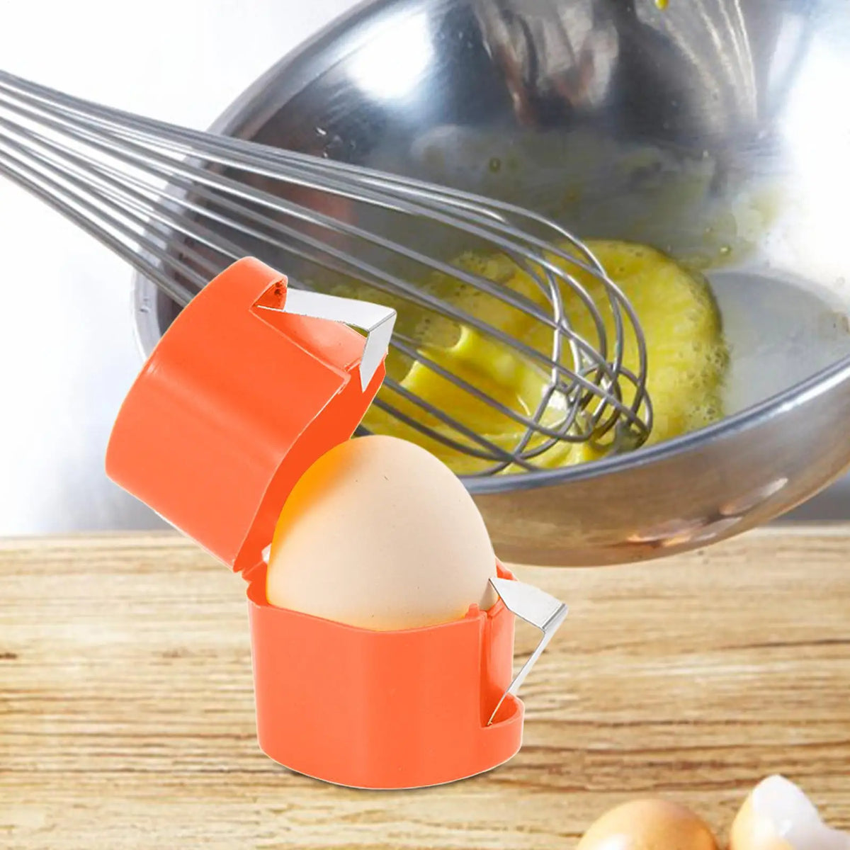 Egg Shell Opener & Cracker Tool – One-Press Egg Separator Egg Cracker Tool Axl
