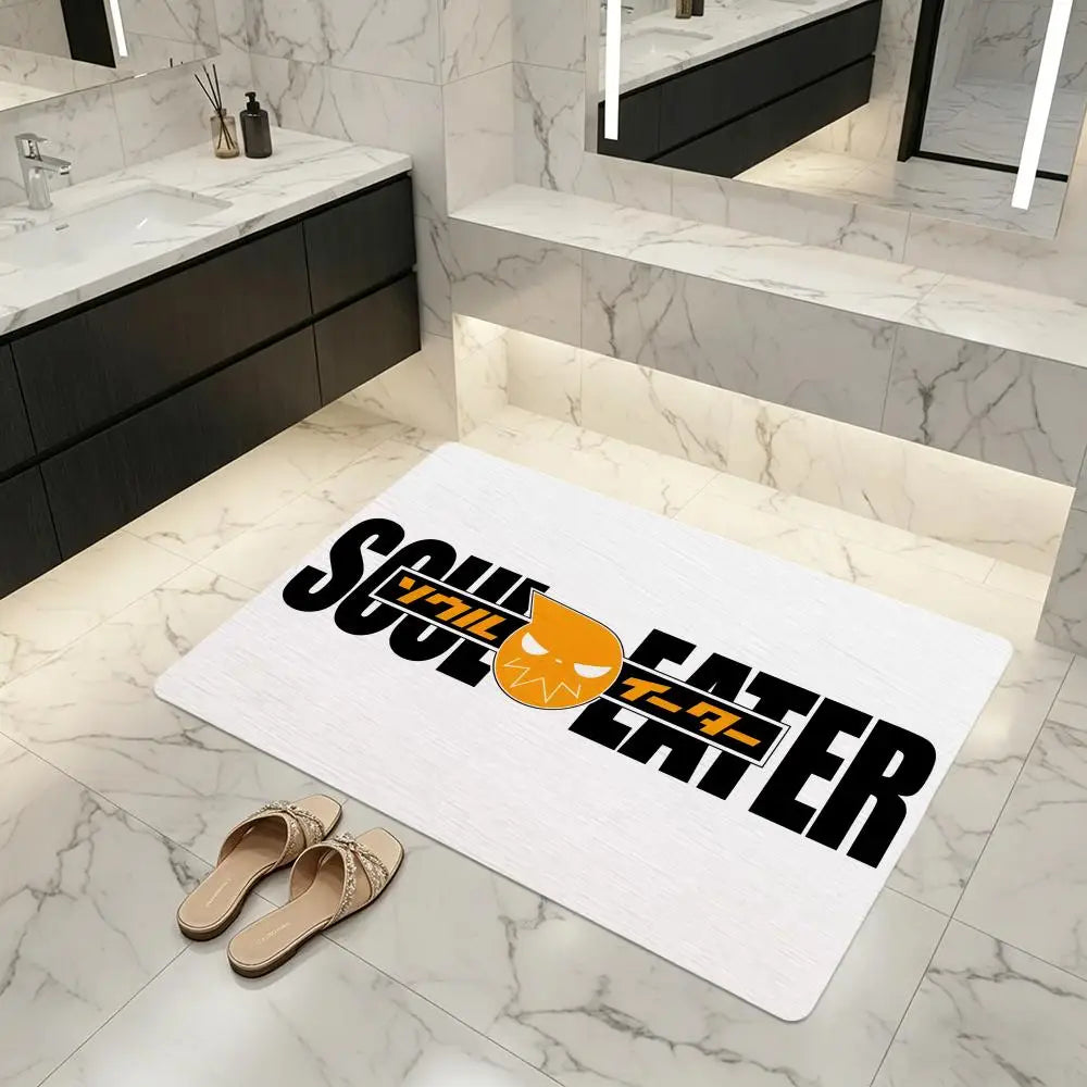Diatomite Bath Mat – Quick Dry, Anti-Slip, Anime Design Diatomite Bath Mat Axl