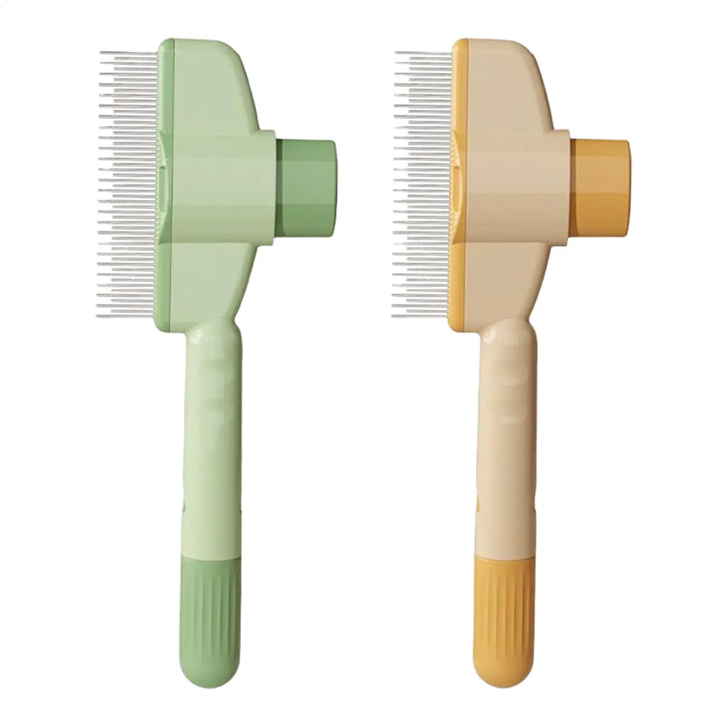 Self-Cleaning Pet Slicker Brush – Cat & Dog Grooming Comb Pet Grooming Brush Axl