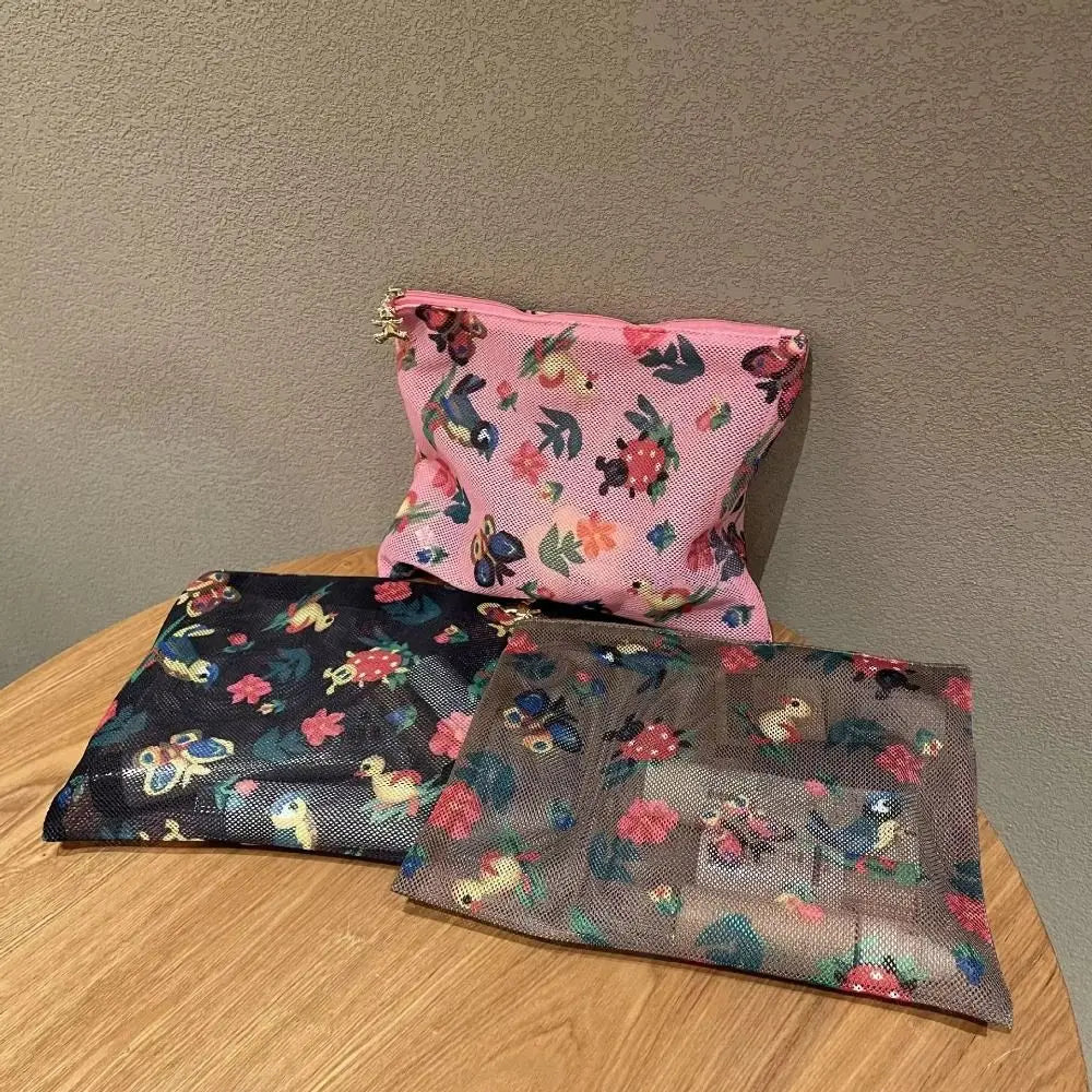 Japanese Cartoon Large Capacity Makeup Cosmetic Travel Bag Cosmetic Travel Bag Axl