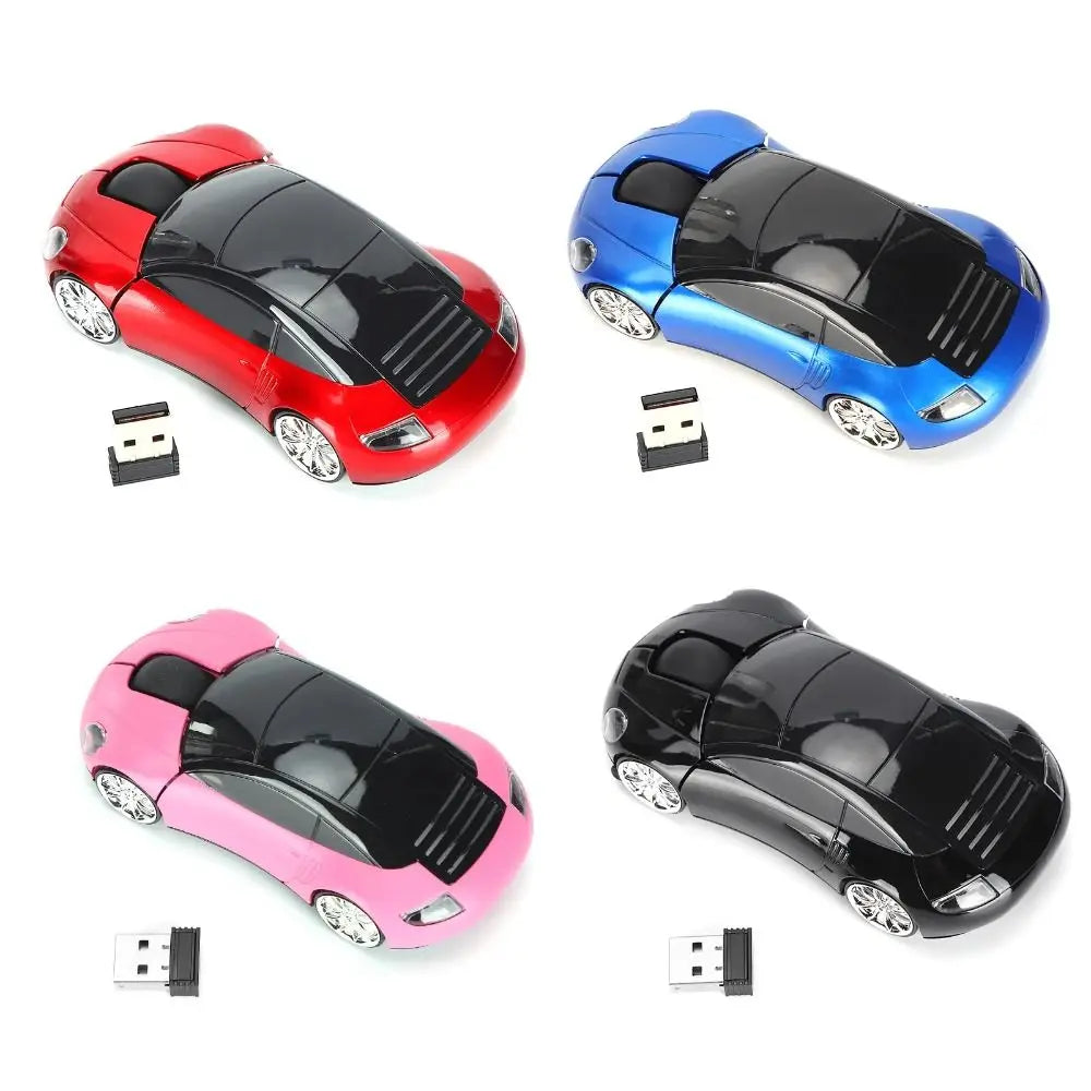 Sports Car Wireless Mouse 2.4GHz 1600DPI – USB for PC & Laptop Wireless Mouse Axl