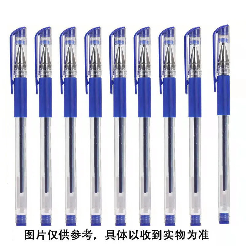 10-Pack 0.5mm Gel Pens – Black, Blue & Red Ink Set Gel Pen Set Axl Blue