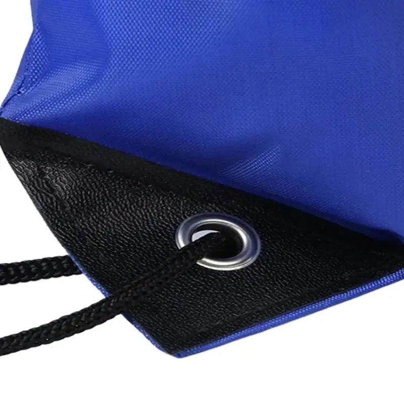 Nylon Oxford Drawstring Gym Backpack – Dual Shoulder Organizer Gym Drawstring Backpack Axl
