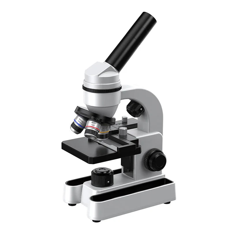Single Eye Biological Microscope 40–1600x | Lab & Science Biological Microscope Axl