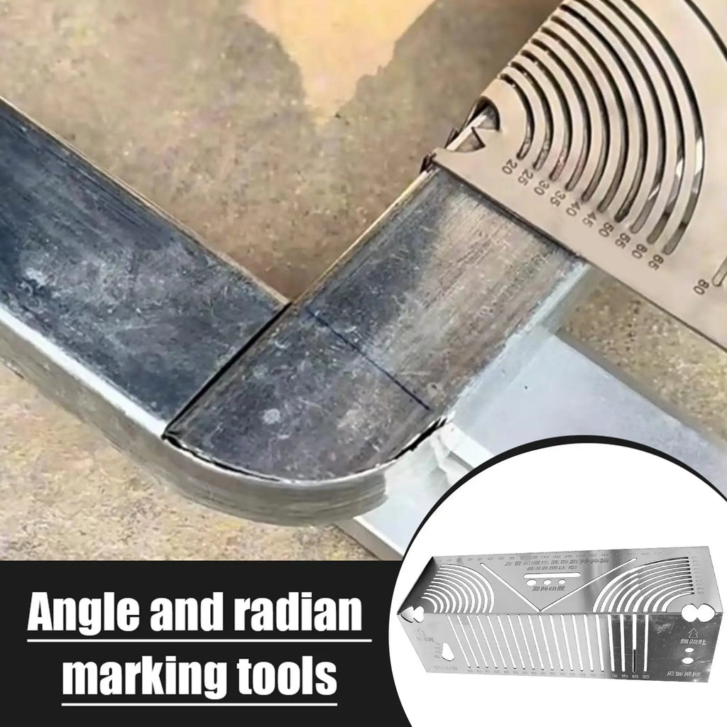 Stainless Steel Angle Arc Marking Tool | Pipe Saddle Guide Angle Arc Marking Tool Axl
