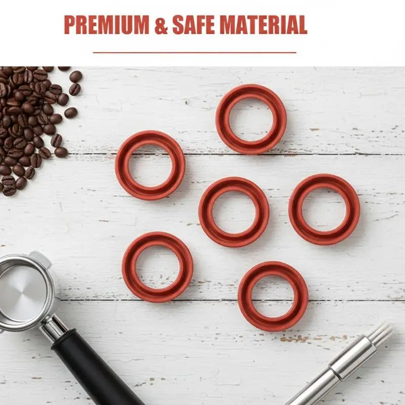 Silicone Coffee Machine Sealing Rings – Leakproof Gasket 1–10pk Coffee Machine Gasket Axl