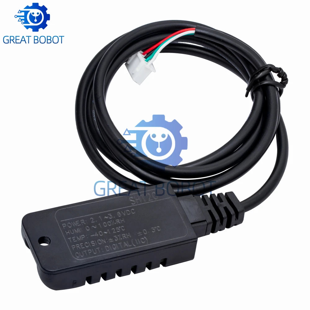 SHT20 I2C Temperature & Humidity Sensor Module with Wire & Case Humidity Sensor Module Axl