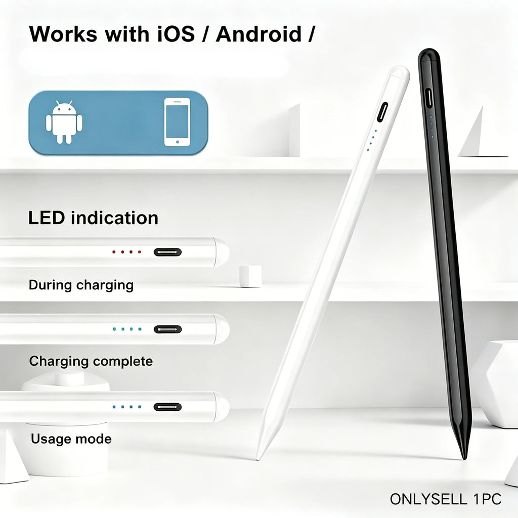 Capacitive Stylus Pen for iPad, Android & Tablets | Fast Charge Tablet Stylus Pen Axl