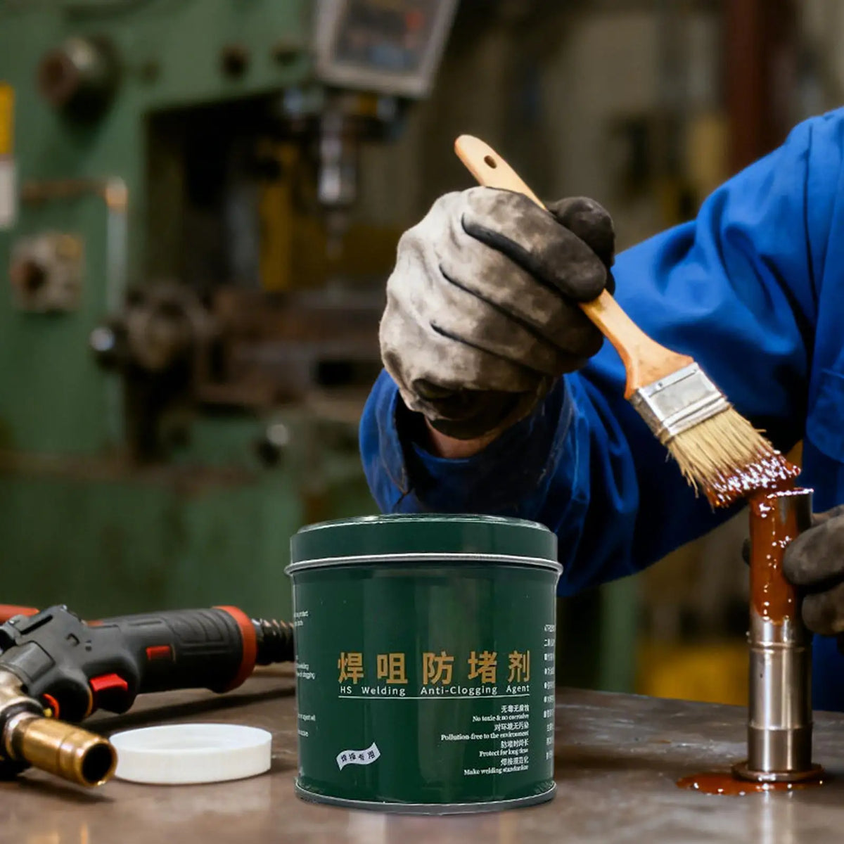 Welding Nozzle Anti-Clog Gel 200g – MIG TIG Spatter Cleaner Welding Nozzle Gel Axl