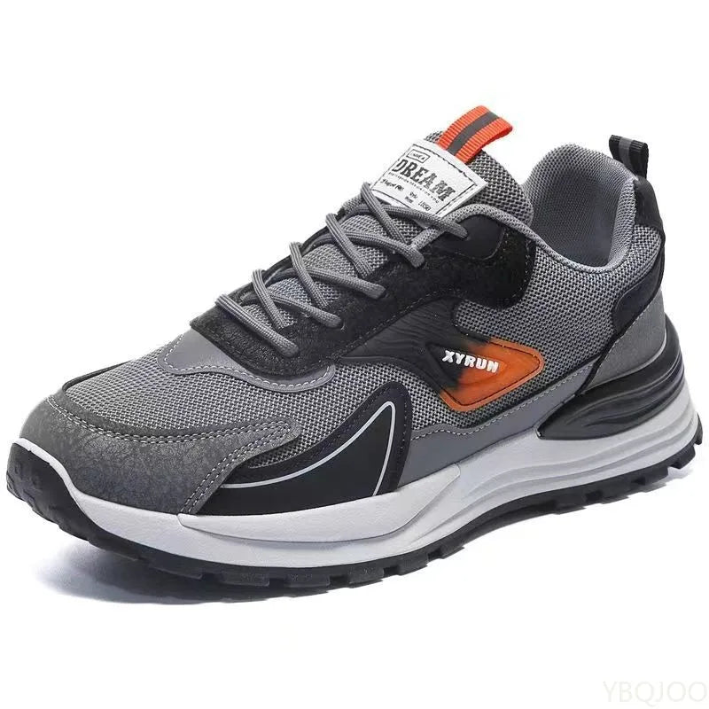 Men's Breathable Lightweight Casual Sneakers – Low Top Lace-Up Casual Sneakers Axl