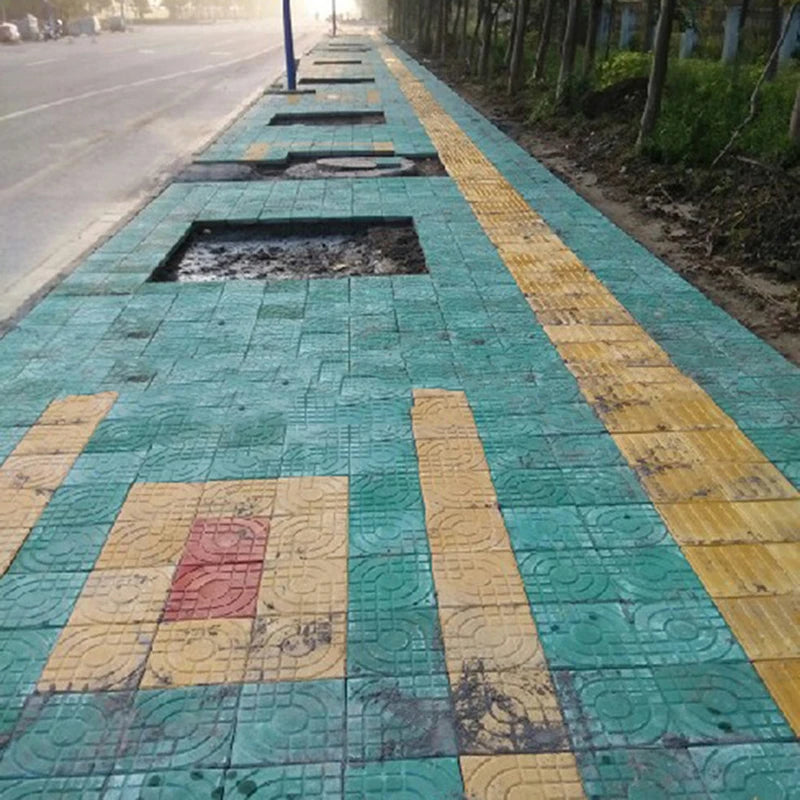 DIY Concrete Path Maker Mold – Garden Paving Slab Mould 25cm Garden Paving Mold Axl