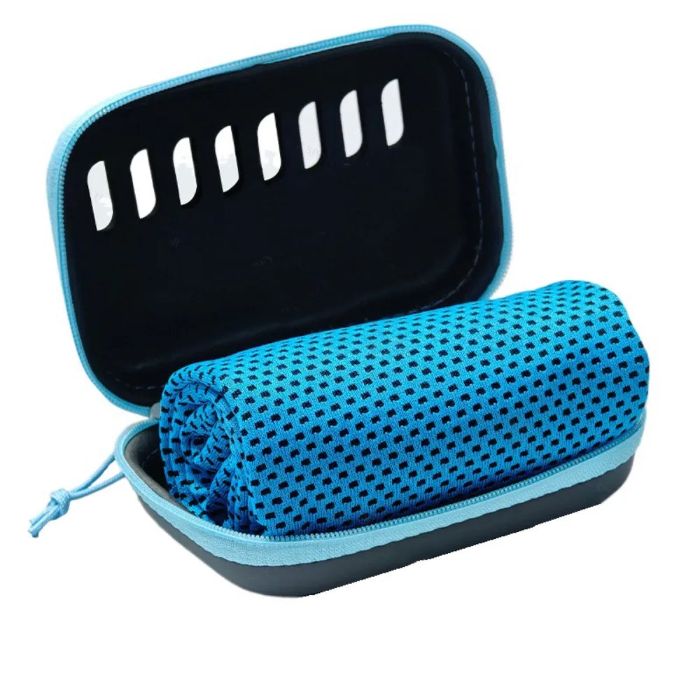 Ultralight Cooling Sport Towel – Quick Dry, Breathable Gym Towel Cooling Sport Towel Axl Blue