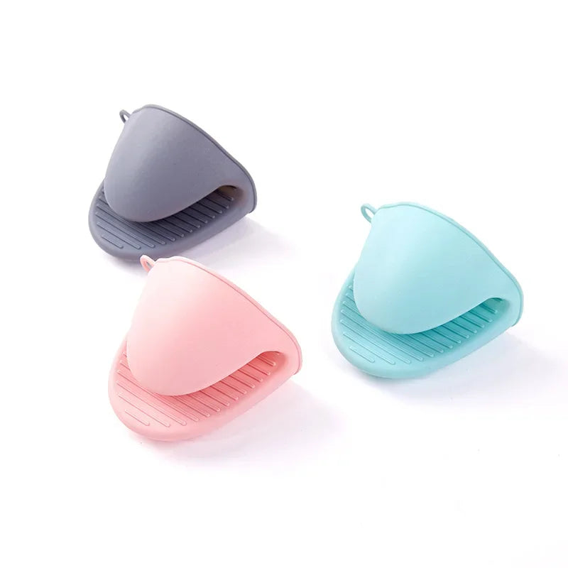 2-Pack Silicone Oven Mitts – Heat Resistant Pinch Pot Holders Silicone Oven Mitts Axl