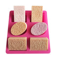 6-Hole 3D Silicone Soap Mold – Candle, Resin & Craft Mould Silicone Craft Mold Axl Default Title