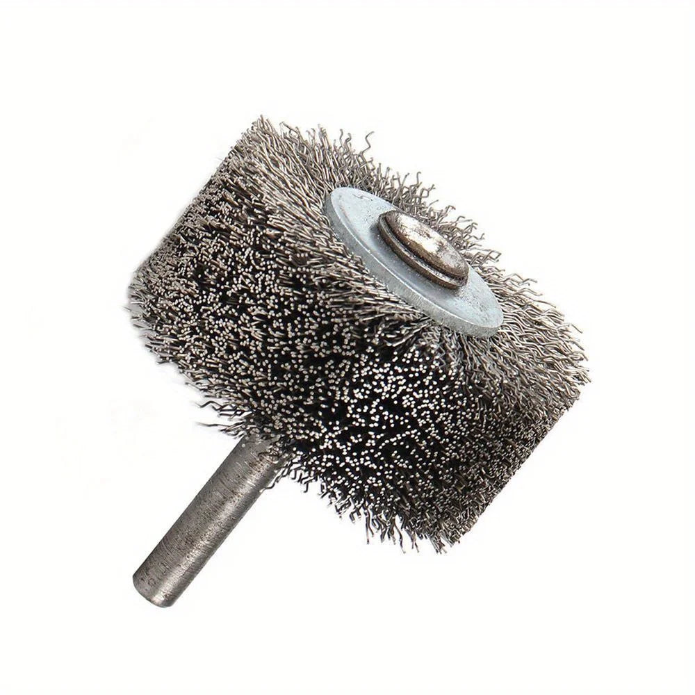 Wire Wheel Brush for Mold Polishing & Rotary Tools Wire Wheel Brush Axl 1pc
