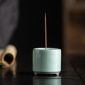 Vintage Ceramic Backflow Incense Burner – Zen Stick Holder Incense Burner Axl Cyan