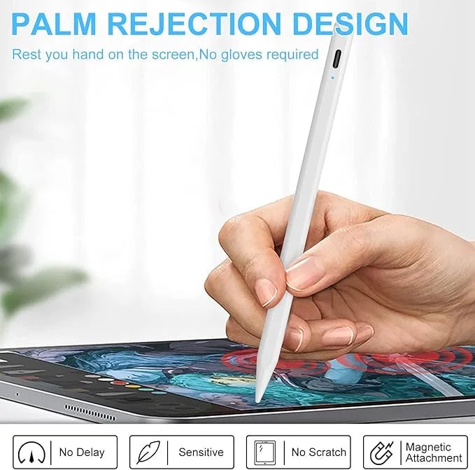 iPad Stylus Pen – Palm Rejection, Tilt & Magnetic 2018–2023 iPad Stylus Pen Axl