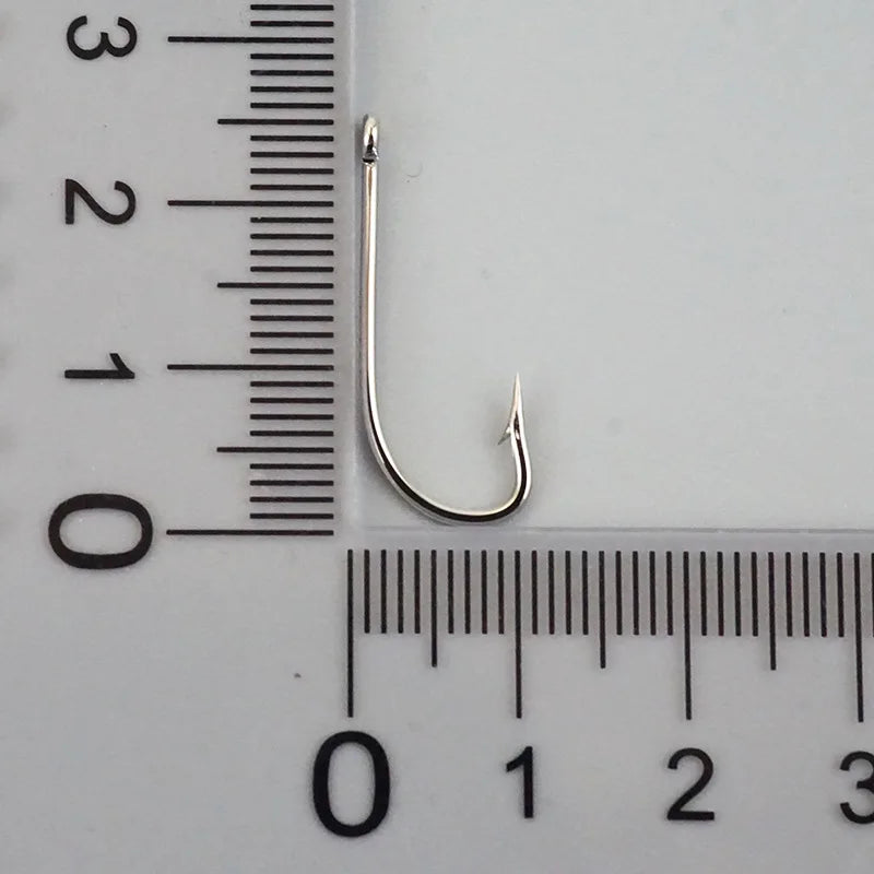 10pcs Texas Rig Straight Shank Hooks – Wide Bend Soft Bait Fishing Hooks Axl 1-0number-10pcs