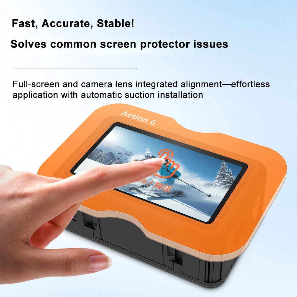 DJI Osmo Action 6 Tempered Glass Screen Protector Kit 2 Pack Camera Screen Protector Axl