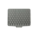 Large Silicone Dish Drying Mat – Non-Slip Drainage Board Dish Drying Mat Axl Gray 1pc