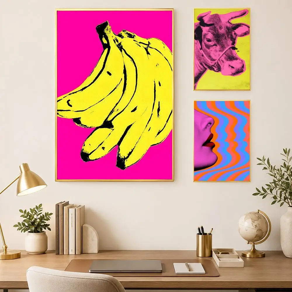 Andy Warhol Self-Stick HD Wall Art Poster – Waterproof Decor Wall Art Poster Axl