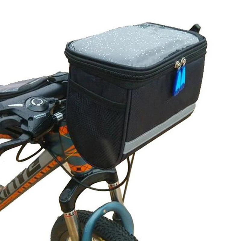 Waterproof Bike Handlebar Bag – Reflective Front Frame Pannier Bicycle Handlebar Bag Axl