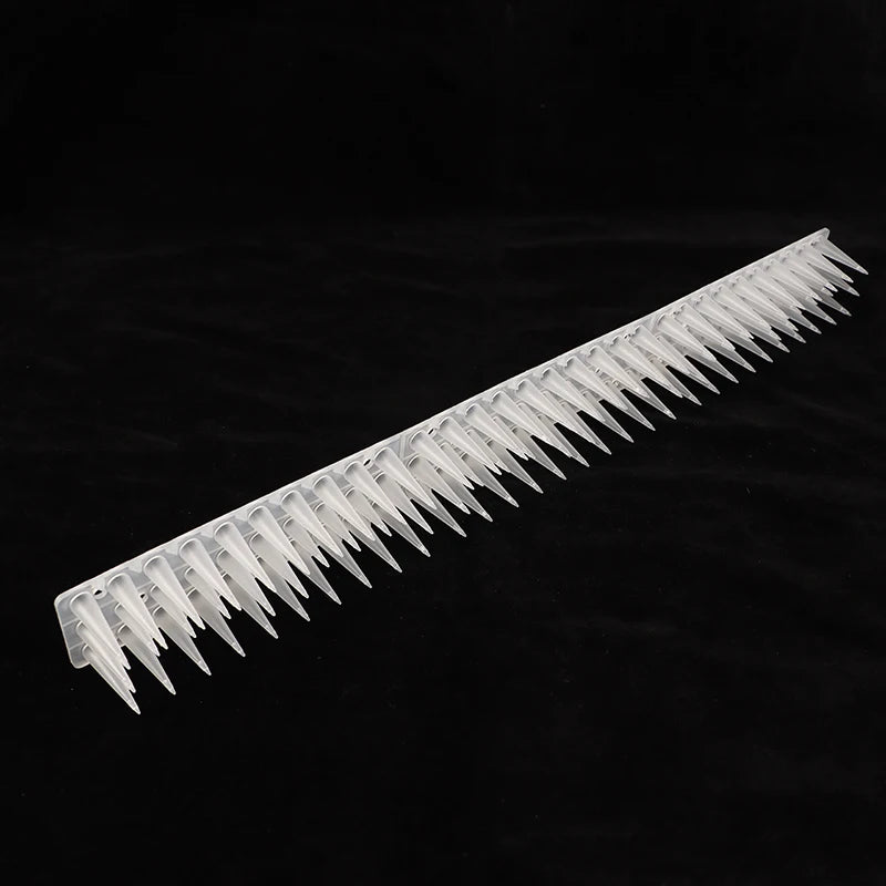 Transparent Plastic Bird Repellent Spikes | Garden Fence Deterrent Bird Deterrent Spikes Axl
