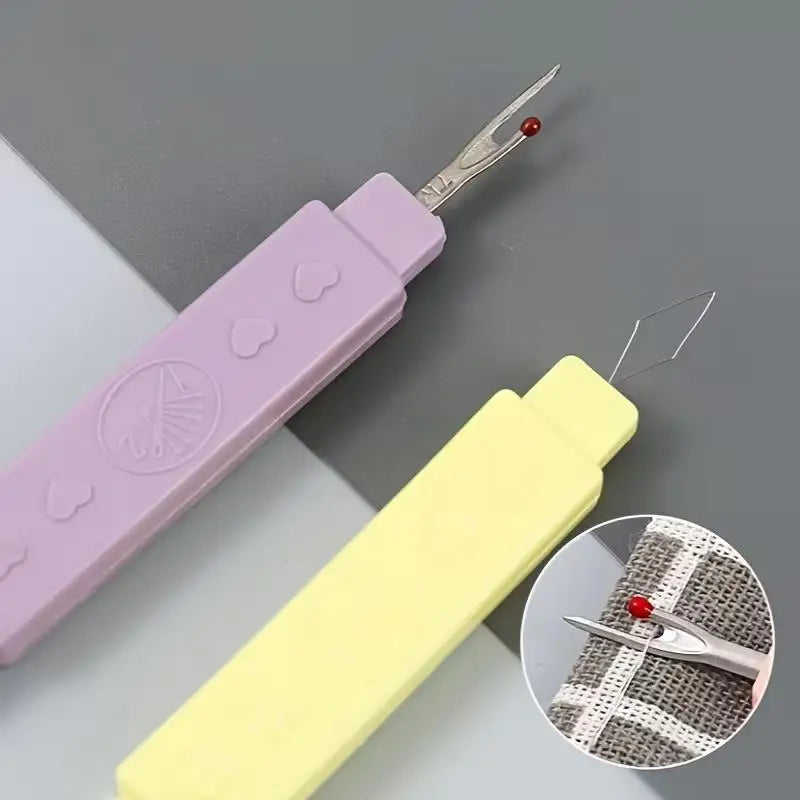 2-Pack Needle Threader & Thread Picker Set with Case Needle Threader Set Axl