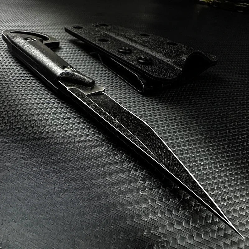 YRIDEFE EDC Fixed Blade Straight Knife with Sheath Fixed Blade Knife Axl
