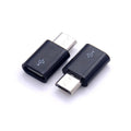 Type-C Female to Micro USB Male Adapter | Android Converter USB Adapter Axl Black