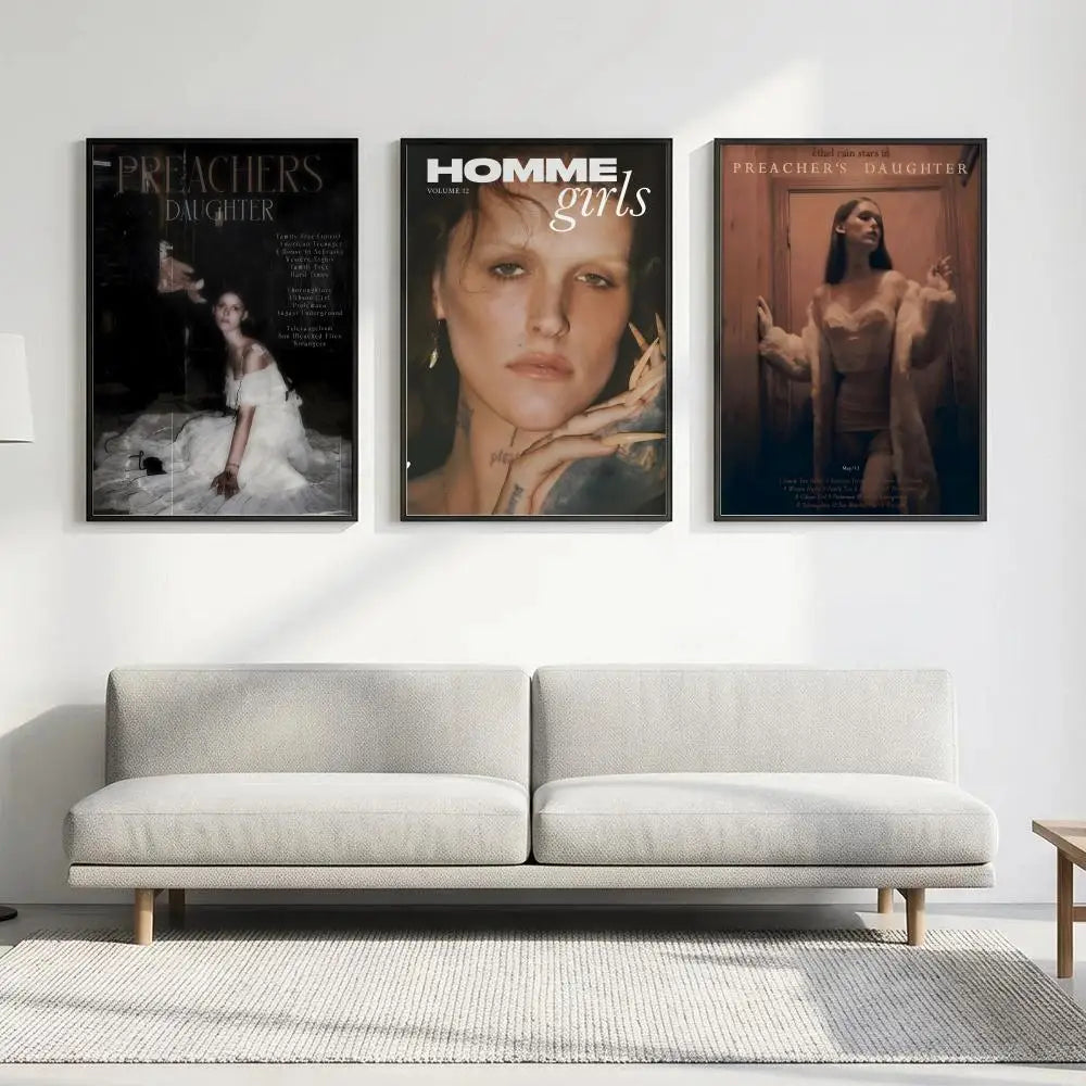 Ethel Cain HD Art Poster – Aesthetic Wall Decor for Home & Bar Art Wall Poster Axl