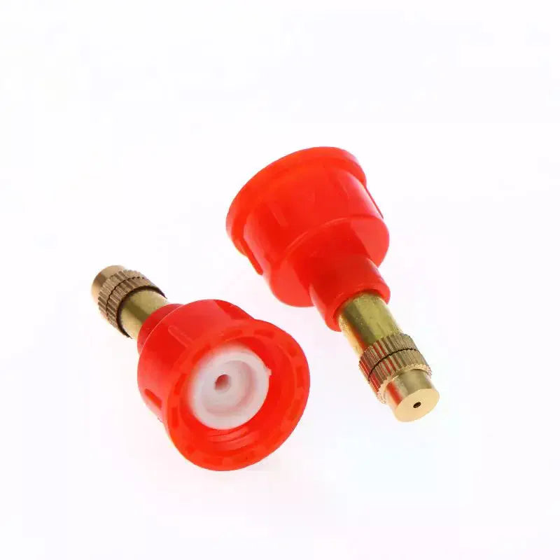 2-Pack Adjustable Brass Garden Spray Nozzles | High Pressure Garden Spray Nozzle Axl