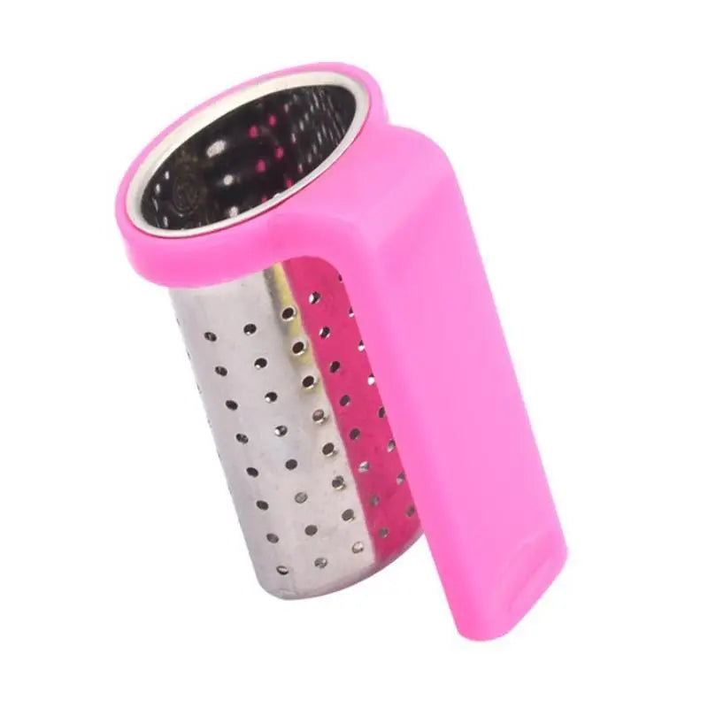 Stainless Steel Loose Leaf Tea Infuser with Silicone Rim Tea Infuser Axl A1