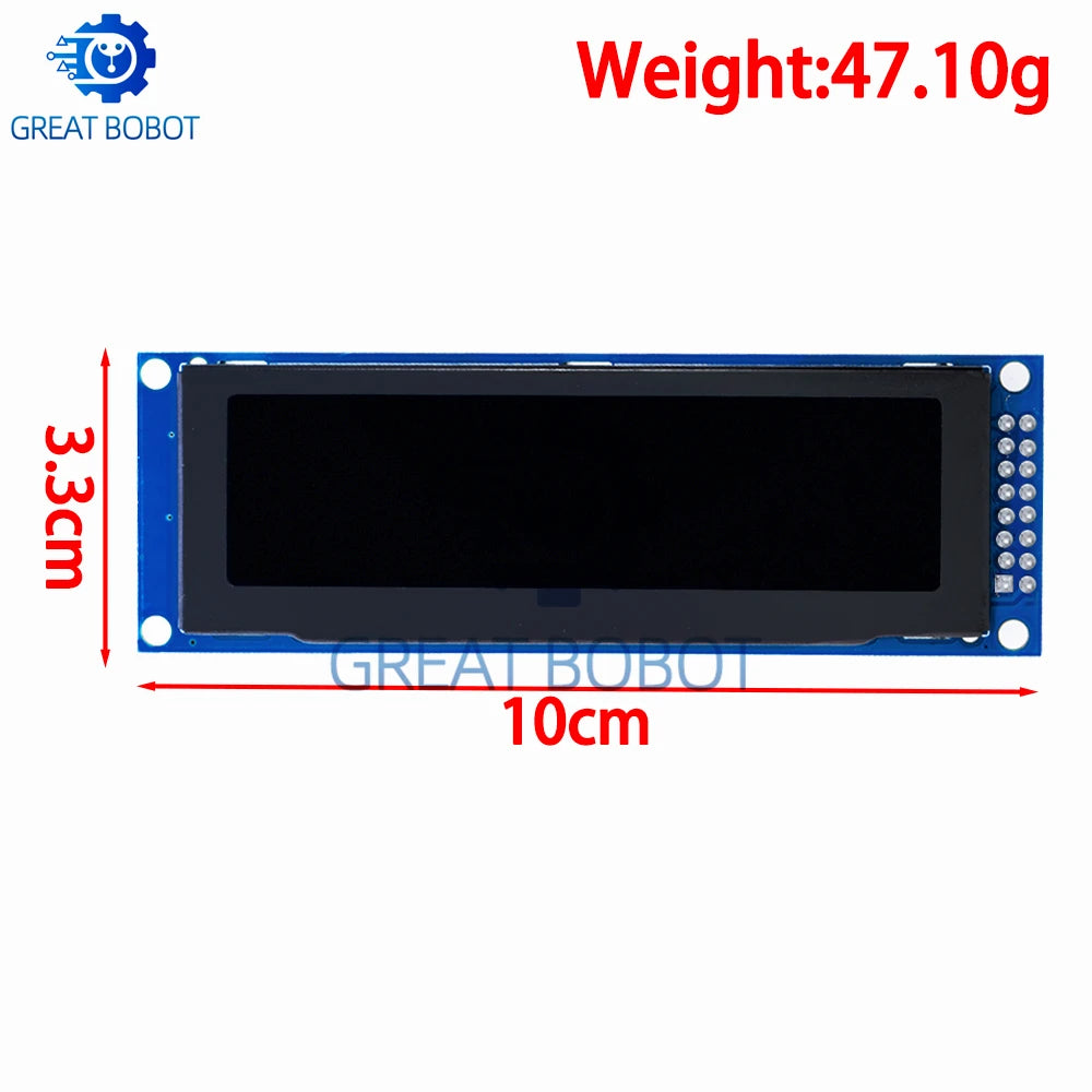 3.12" OLED Display 256×64 Graphic Module – SSD1322 SPI OLED Display Module Axl