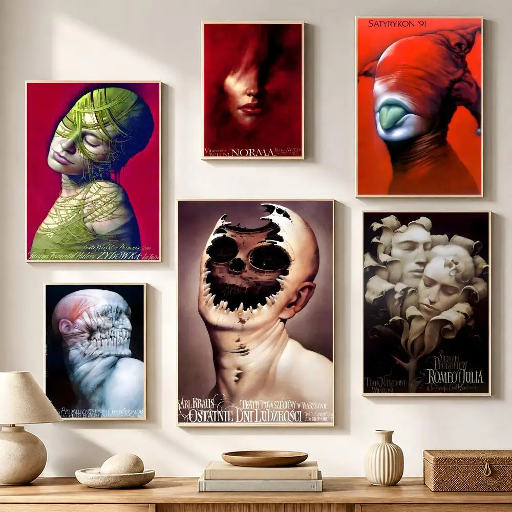 Wiesław Walkuski HD Waterproof Poster Stickers | Wall Décor Wall Poster Stickers Axl