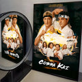 Cobra Kai TV Show Self-Adhesive Poster Sticker | Wall Art Decor Wall Art Sticker Axl Black8 50X70cmNoframe