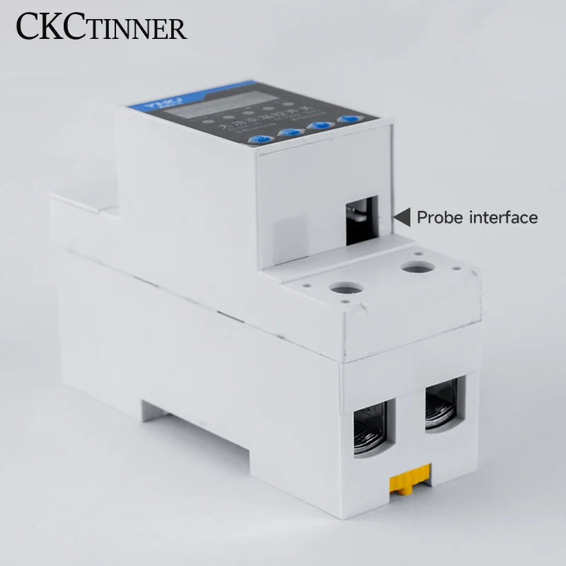 CKCTINNER 80A DIN Rail Temperature Control Switch AC 220V NTC Temperature Control Switch Axl