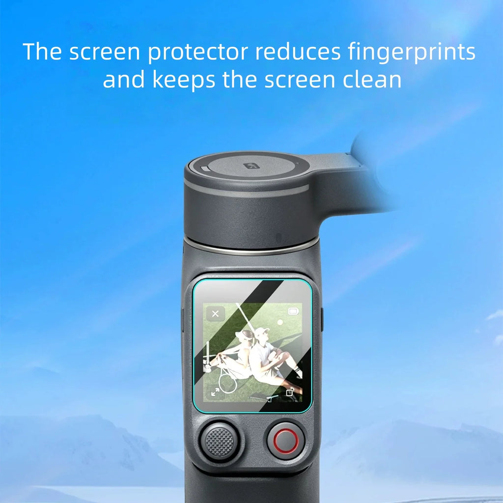 DJI Osmo Mobile 8P & Pocket 4 Pro Tempered Glass Screen Protector Camera Screen Protector Axl