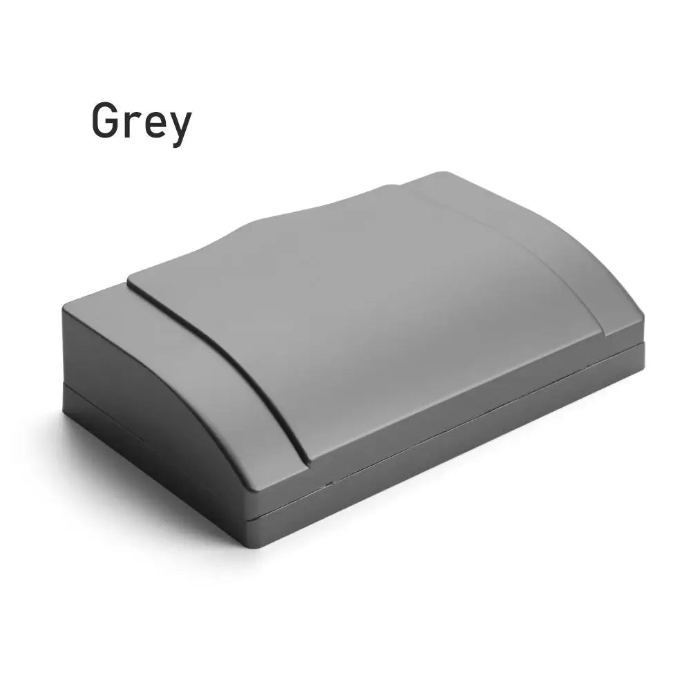 86 Type Double Socket Waterproof Cover | Child Safety Plug Box Socket Waterproof Cover Axl Grey