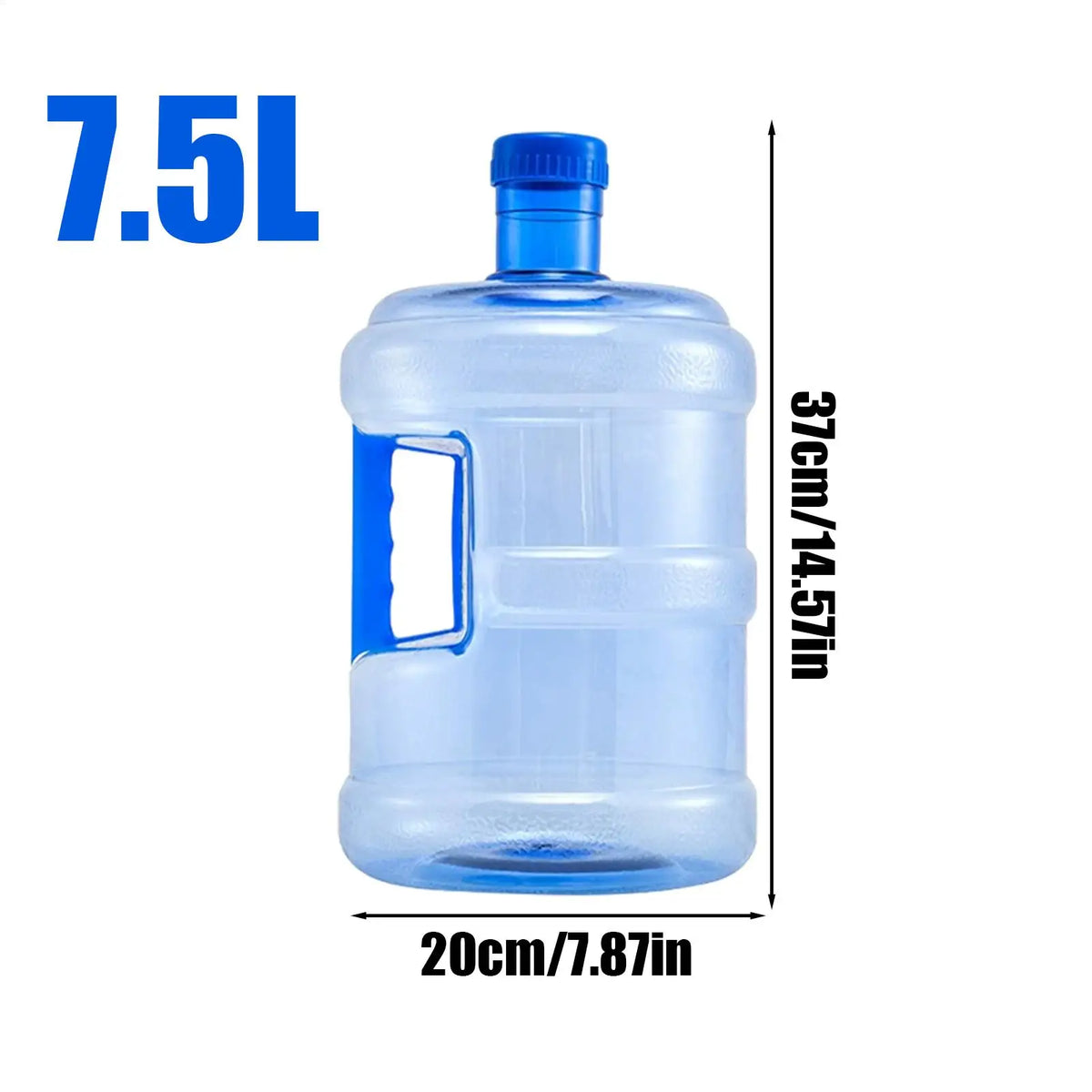 Camping Water Jug with Handle – 5L & 7.5L PET Storage Tank Camping Water Jug Axl