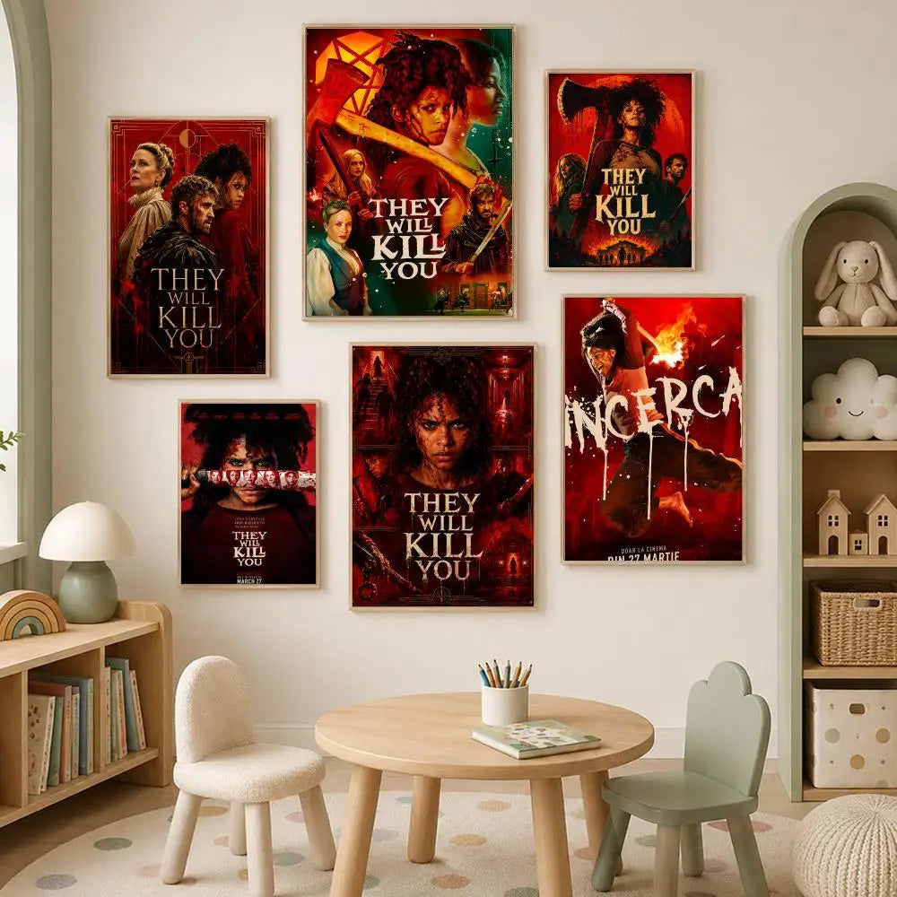 Self-Stick HD PVC Movie Wall Art Poster – Waterproof Home Decor Wall Art Poster Axl