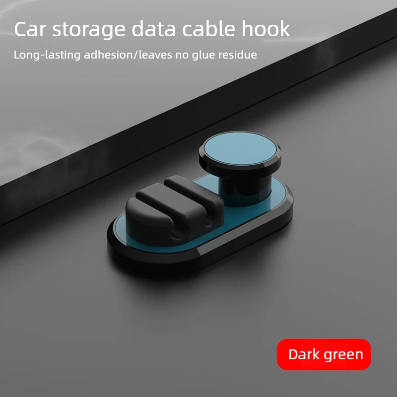 Self-Adhesive Hook – Car, Home, Headphone & Cable Organizer Adhesive Storage Hook Axl