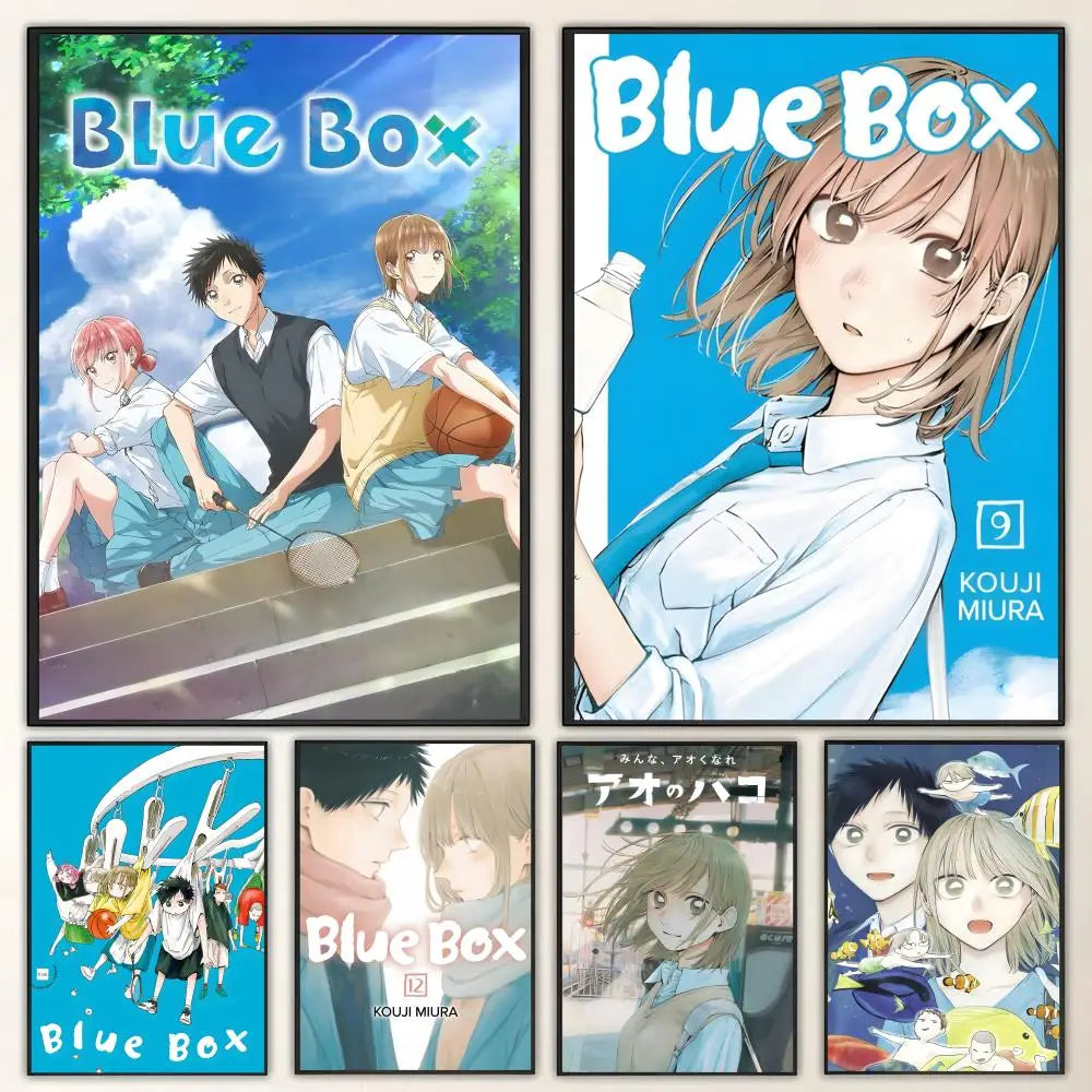 Anime B-Blue B-Box HD Poster – Waterproof Wall Art Decor Anime Wall Poster Axl