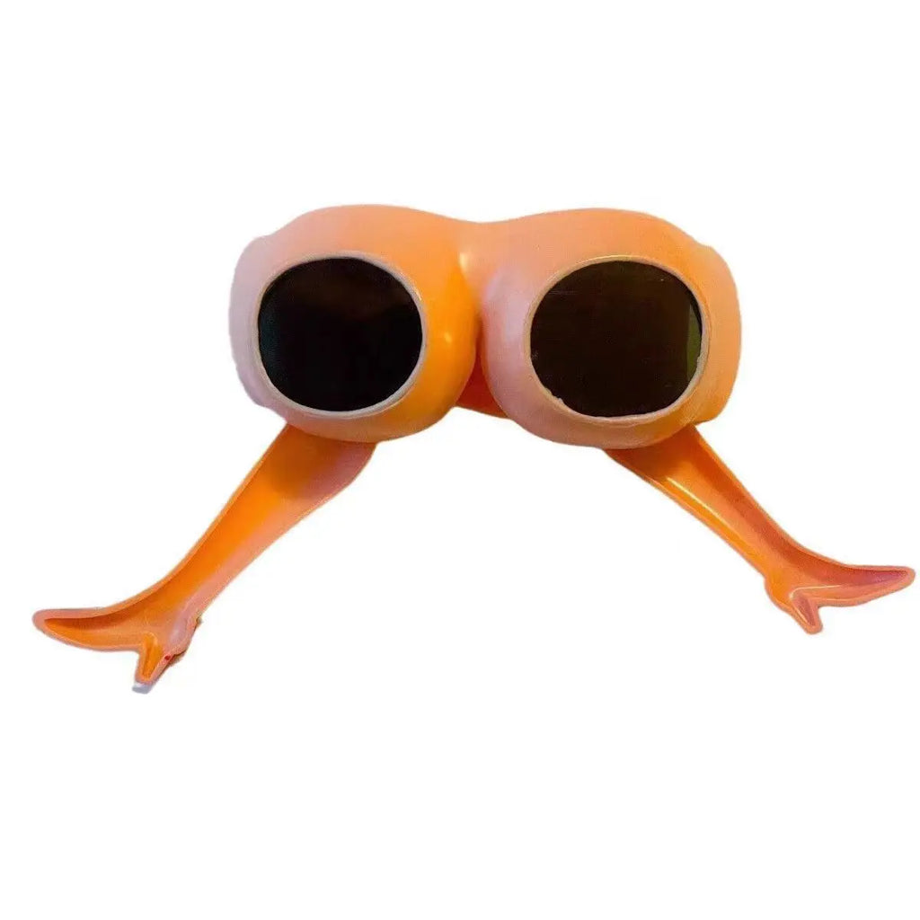 Novelty Leg Hip Sunglasses – Funny Orange Silly Party Glasses Novelty Party Glasses Axl