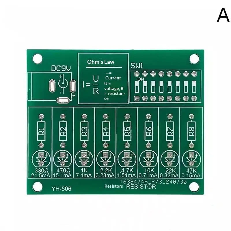 Soldering Practice DIY Kit – LED PCB Learning Board for Students Soldering Practice Kit Axl A