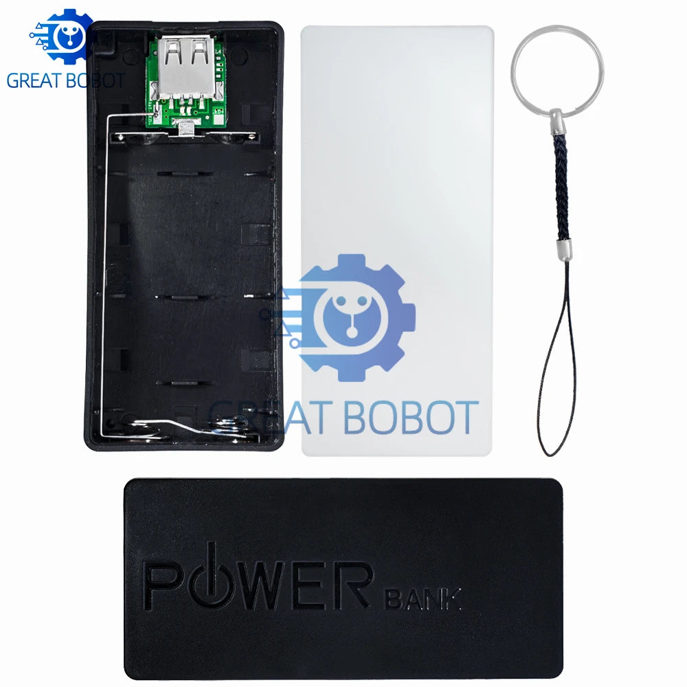 DIY 2x18650 USB Power Bank Case Kit – Battery Charger Shell Power Bank Case Kit Axl