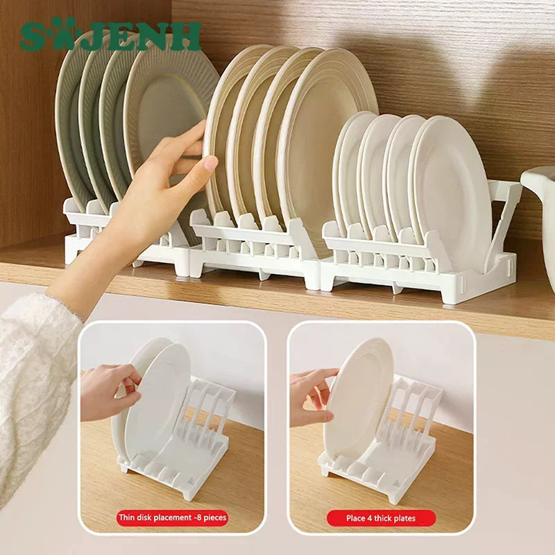 Vertical Dish Drying Rack – Upright Plate Cabinet Organizer Dish Storage Rack Axl Default Title